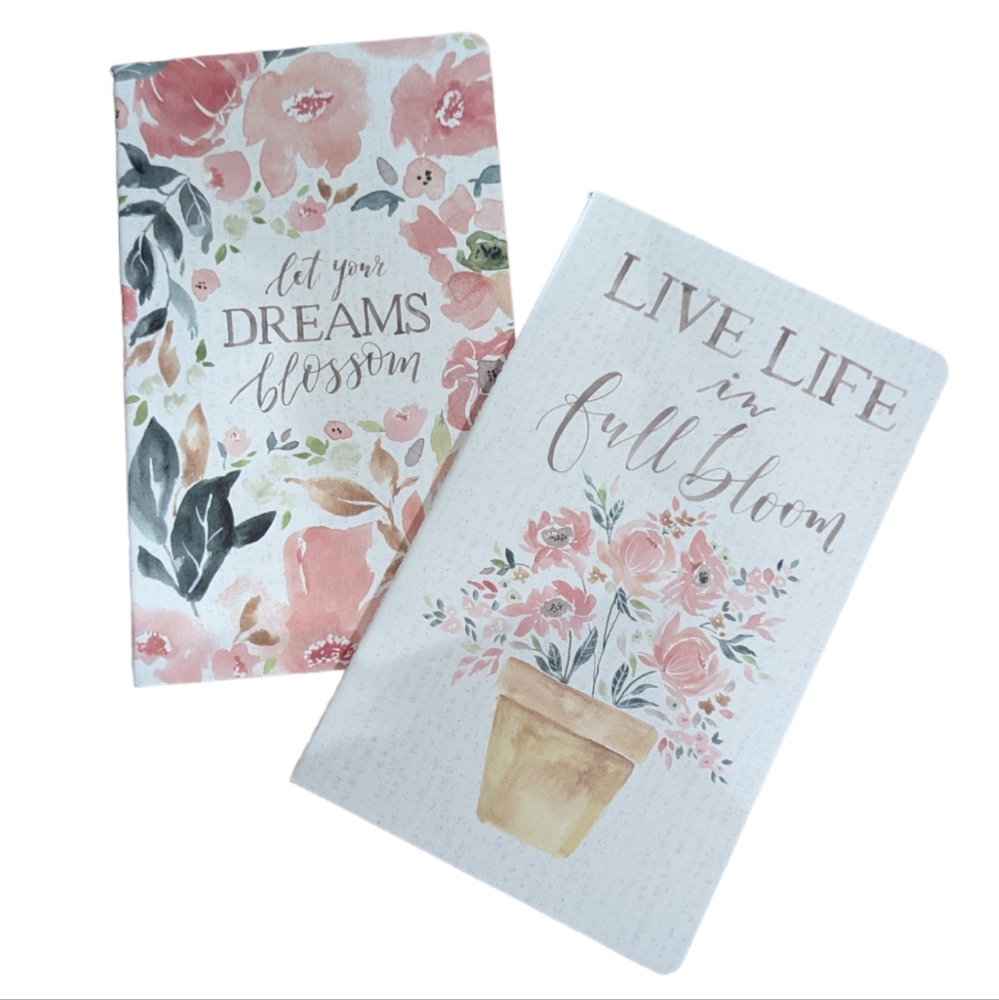 🌻2 for $20 | 2-Pack Notebook Bundle | 1x lined & 1x unlined | Floral Print
